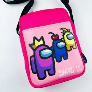 어몽어스 사각 크로스 핸드폰 파우치어린이외출가방 어린이백 보조 폰백 미니 어린이 키즈