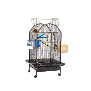앵무새집 케이지 대형 놀이터 날림장 연철 새장 스테인리스