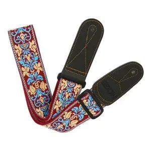 기타 베이스용 스트랩 Qfs8 Reddish Brown 멜빵어깨스 스랩 악기 통스 일렉스 기타끈 어깨끈 기타줄 어깨