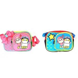 깜부 미니 크로스백 리본 데일리 키즈 핸드폰 가방 어린이 보조 폰백 크로스 외출