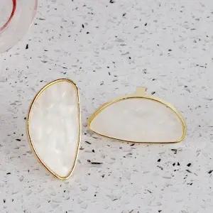 네일 컬러 믹스 팔레트 반원형 네일아트 도구