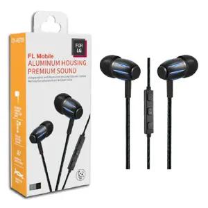 스마티 트폰 메탈 스테레오 이어폰 (블루)핸드폰 태블릿 노트북