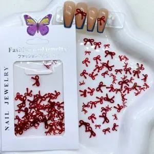 네일아트 원형 장식 리본파츠 믹스