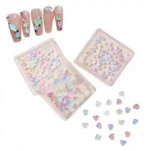 오로라 네일 스톤 얼음무늬 네일아트 장식