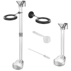 수족관 물고기 먹이통 피딩 파이프 트레이 피딩컵 수조