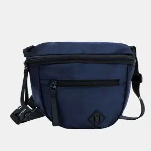 힙색 캐주얼 크로스백 여행 보조 가방 네이비바디 여성 여자 캠핑용 휴가 수련회 엠티용 남자 남성