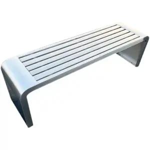 대기 벤치 공원 스테인리스 긴의자 정류장 좌석 철제 야외 실외용 파크