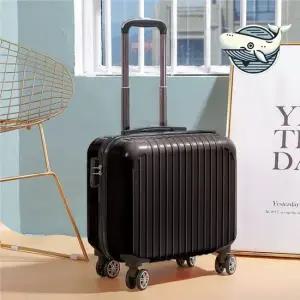 고급 블랙 기내용 이동형 캐리어 세련된 스타일 화이트캐리어 미니캐리어 여행용캐리어