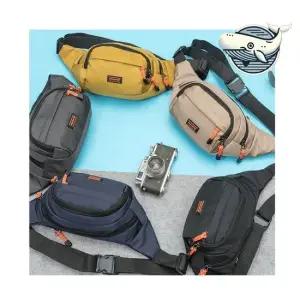 실용적인 경량 허리백 멀티 포켓 백팩 스타일 허리 남자허리띠백 폰힙색가방 노가다가방