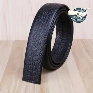 세련된 자동버클 소가죽 남성 정장벨트 블랙 남성벨트 양복벨트 세미정장벨트