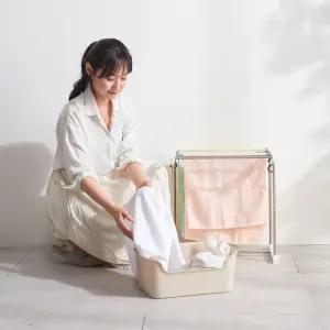 미니빨래건조대 1단 스텐 베란다 원룸 수건 양말 소형옷 세탁용품 이불 자취방 건조대