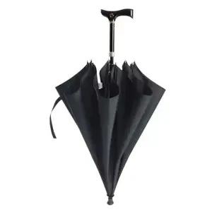 지팡이 우산 노인용 장우산 보행 폴대 가벼운 외출 미끄럼방지