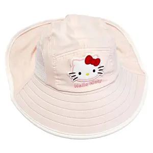 헬로키티 쿨링 플랩햇 430710아동플립 캡모자 유모자 물놀이 키즈 플랩 어린이 산리오 여름 유아 모자