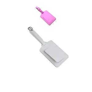 여행할때 수화물에 라운딩시 골프백에 네임택 X 2개입백텍 백이름 캐리어 이름표 가방표 가죽네 골프백