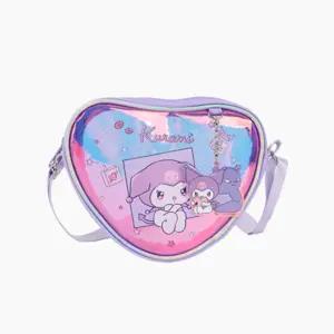 쿠로미 하트 이타크로스 블루 786151키즈백 크로스 어린이 캐릭터가방 보조