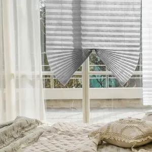 무타공 접착식 간편 암막 커튼 1+1 창문 가림막 셀프 인테리어 블라인드 일반형롤스크린 햇빛가리개 붙이는