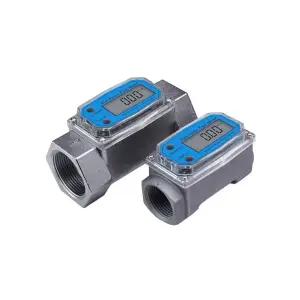 전자식 유량계 디지털 유속 측정기 센서 게이지 고정밀 워터미터
