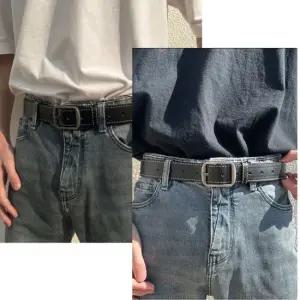 기본 데일리 면바지 청바지 사각 스티치 벨트 버클 여성벨트 남성벨트 버클 캐주얼벨트