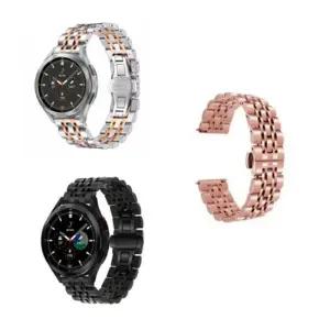메탈 럭셔리 20mm 스트랩 모든시계 호환 워치4