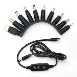 C타입 PD 60W 다용도 DC 변환 젠더 케이블 세트PD USBC충전 노트북DC 휴대용 고속 C변환 DC전원 만능 C젠더