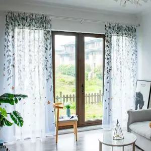 거실 창문 안방 가리개 레이스 암막 바란스 커튼 커텐 쉬폰