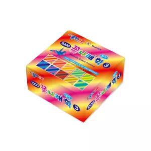 종이나라 꽃나래 학접기 종이 3번 200매 (20개입)접기 색종이 접기