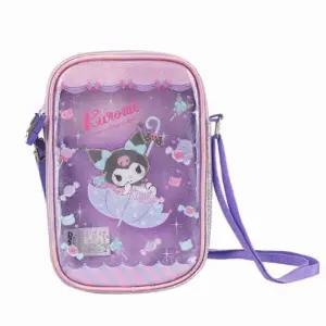 쿠로미 미니 크로스백 글로시 데일리 핸드폰 가방키즈백 어린이외출 어린이백 보조 폰백 미니백