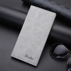 슬림 장지갑 남성 지갑 PU소재 얇은 장지갑 학생장지갑 남성가죽지갑 슬림장지갑