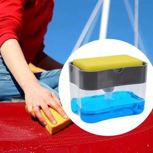 주방용 접시 비누 디스펜서, 스폰지 홀더가 있는 액체 캐디 펌프