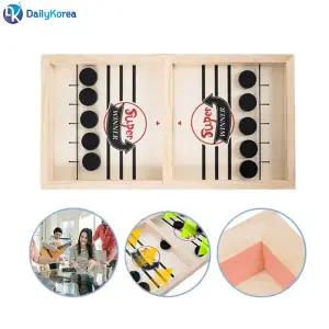 슬링퍽 어린이 보드게임 실내 가족 모임 파티 커플 패커플 간단한 퍽게임 퍽보드 밀리