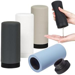 주방 싱크 비누 디스펜서 접시 세척 액체 짜기 실리콘 핸드 샤워 젤 로션 여행용 보관 병