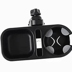 [하프클럽/알티피아]유모차 컵홀더 스마트폰 거치대 블랙 핸드폰거치대