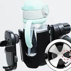 [하프클럽/알티피아]유모차 컵홀더 스마트폰 거치대 헨드폰거치대