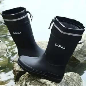 남성 롱레인부츠 갯벌장화 농사작업화 방수부츠 레인부츠 갯벌장화 주방화 방수부츠