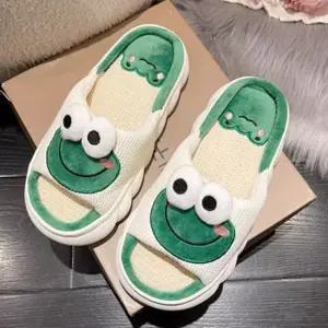 발편한 실내화 개구리슬리퍼 층간소음 왕눈 집실내화워 층간소음방지 임산부실내화