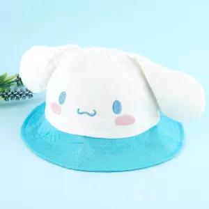 산리오 시나모롤 입체 버킷햇캐릭터벙거지 캐릭터햇 햇빛가리개모자 어린이