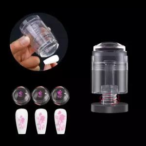 [셀러에이드]네일 이미지 회전 조절 실리콘 스탬프 도구