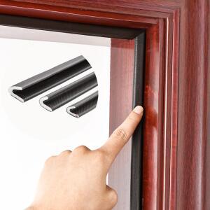 모양 날씨 방음 외풍 스트리핑 도어 스트립 프레임 충돌 가스켓 방지 절연 테이프