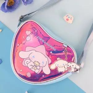 시나모롤 하트 이타 크로스-블루미니백 여아가방 여아 미니 산리오 캐릭터