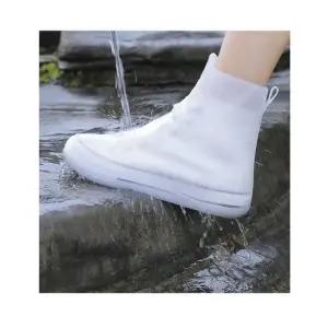 실리콘 방수커버 장마부츠 레인부츠 신발보호 2컬러 신발방수커버 레인부츠