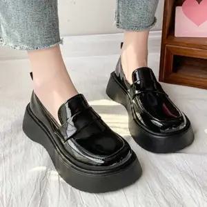 여자 통굽 로퍼 키높이 단화 학생 캐주얼 구두 데일리 여성로퍼 여자편한신발