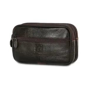 남성 핸드폰 파우치 가방 고급 가죽 데일리 클러치백 메이크업파우치 남성손가방