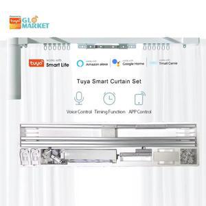 글로마켓 투야 스마트 모터 커튼 시스템 전동 레일 조절식 트랙 인텔리헨테스 자동