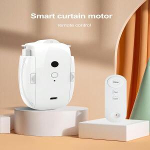 가정용 스마트 전자 T/U 트랙 커튼 모터, 로봇 원격 단추 제어, 자동 오프너