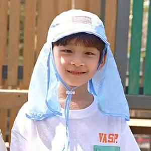 로이도이 아쿠아 플랩캡-블루키즈수영모자 어린이 캐릭터 아동 유아