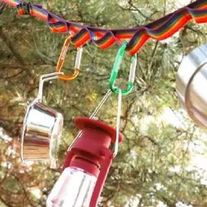 캠핑 빨래줄 걸이 1개빨랫 빨래 여행용 휴대용