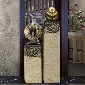 정원석탑 정원 야외