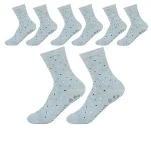 거동 불편한 여성분을 위한 미끄럼방지 양말 X 4켤레 논슬립 할머니선물 어르신 실버 노인 부모님 사계절