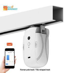 글로마켓 와이파이 커튼 스마트 홈 자동화 전동 리모컨 창문 개폐 모터