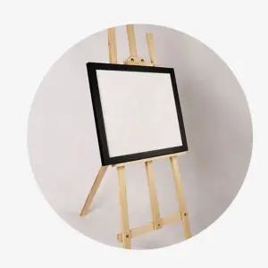 OH 대형 나무 이젤액자받침대 휴대용 탁상용 야외용 미니스탠드 화판 다용도 사진프레임 미술용품 화방 그